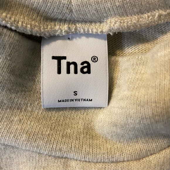 TNA Cropped Mockneck Cream Sweater. Size Small. - Picture 12 of 16